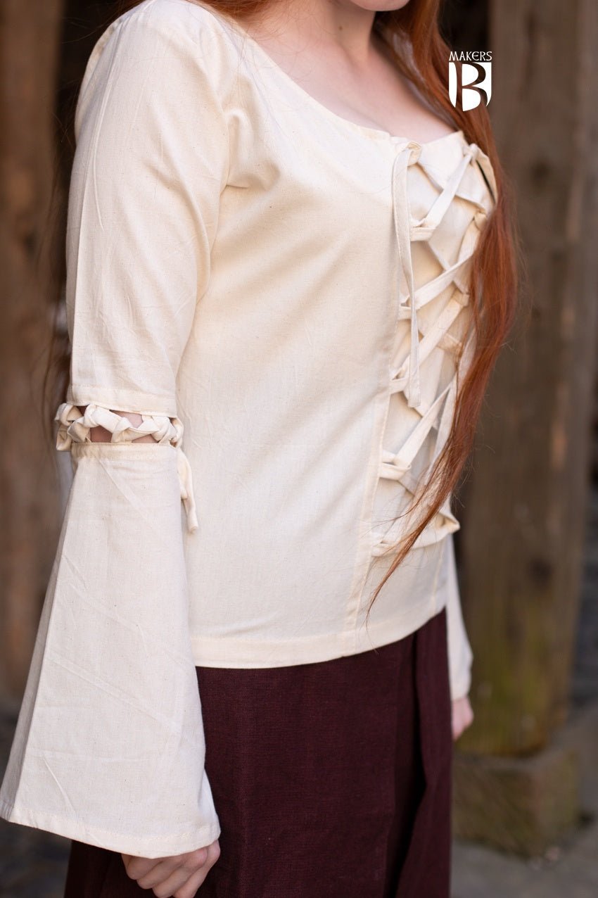 Women's Ely Natural Cotton Blouse