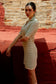 Lightweight Cotton Knit Button-Up Tennis Dress
