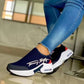 Casual Breathable Wedge Sneakers – Women’s Walking Shoes