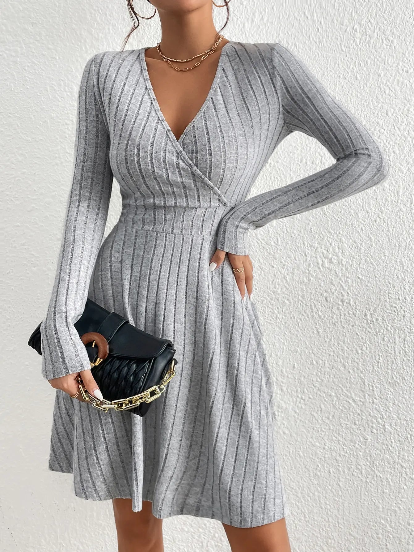 Women’s Knit Slim Bodycon Dress