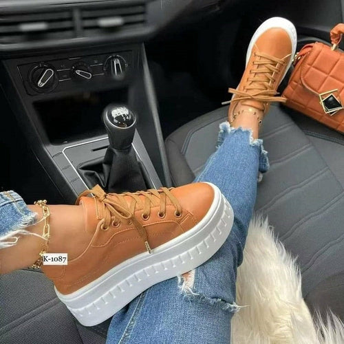 Casual Platform Sneakers for Women