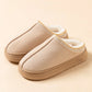 Women’s Fuzzy Winter Slippers – Soft Fur, Anti-Slip Sole, Indoor & Outdoor