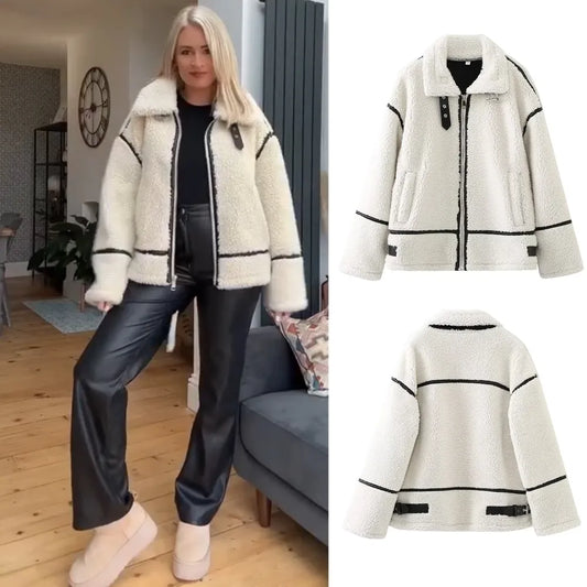 PB&ZA 2023 Autumn Casual Women’s Jacket