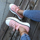 Women’s Summer Knitted Sneakers – Breathable Vulcanized Shoes