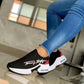 Casual Breathable Wedge Sneakers – Women’s Walking Shoes
