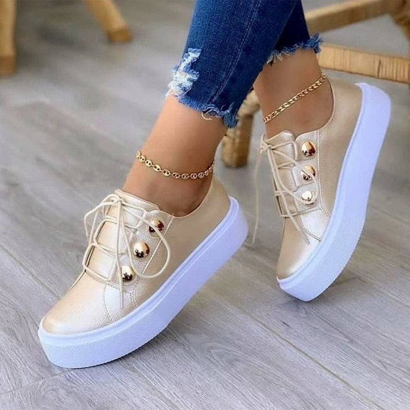 Lightweight Breathable Running Shoes – Women’s Casual Sneakers