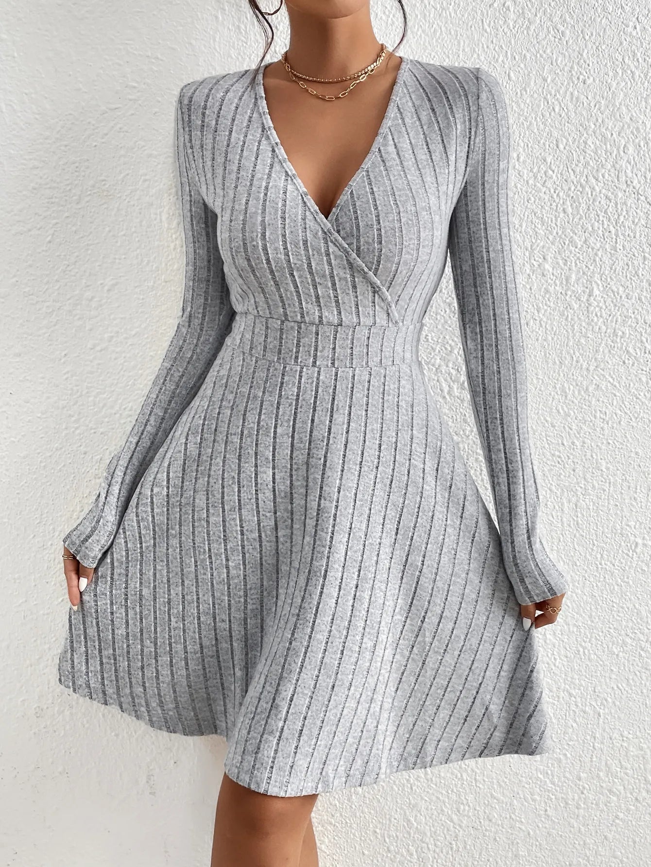 Women’s Knit Slim Bodycon Dress