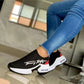 Casual Breathable Wedge Sneakers – Women’s Walking Shoes