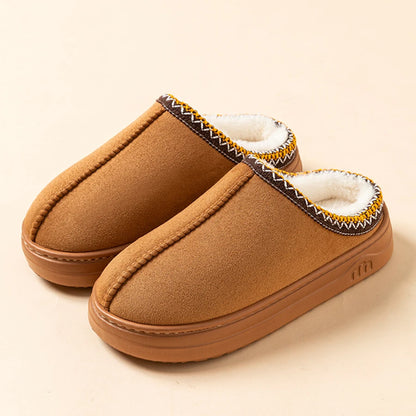 Women’s Fuzzy Winter Slippers – Soft Fur, Anti-Slip Sole, Indoor & Outdoor