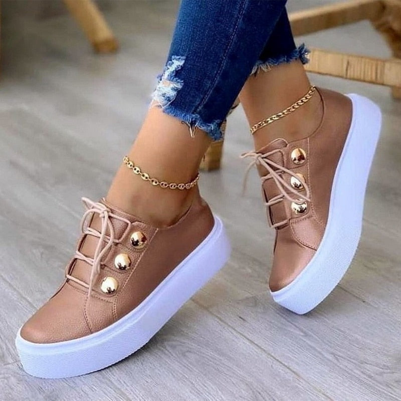 Lightweight Breathable Running Shoes – Women’s Casual Sneakers
