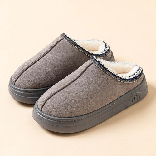 Women’s Fuzzy Winter Slippers – Soft Fur, Anti-Slip Sole, Indoor & Outdoor