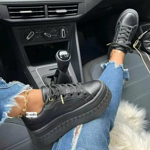 Casual Platform Sneakers for Women