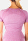 Women's Pink Crop Top Dynamic