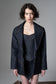 Broken Heart Oversized Denim Blazer