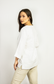 White Linen Oversize Top