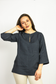 Natural Light Linen Oversize Top